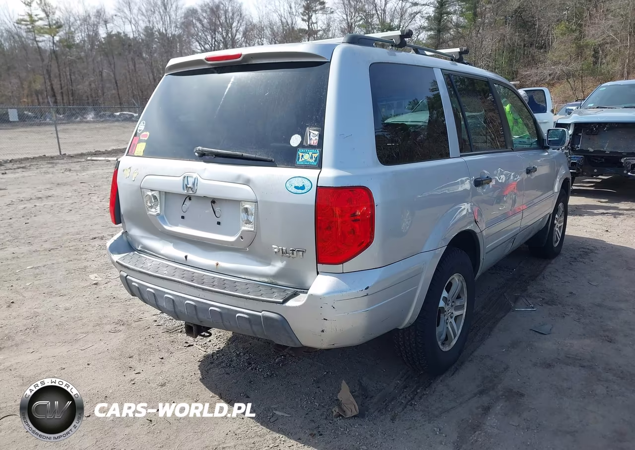 2003 Honda Pilot Ex-L VIN:2HKYF18513H553514 - 4