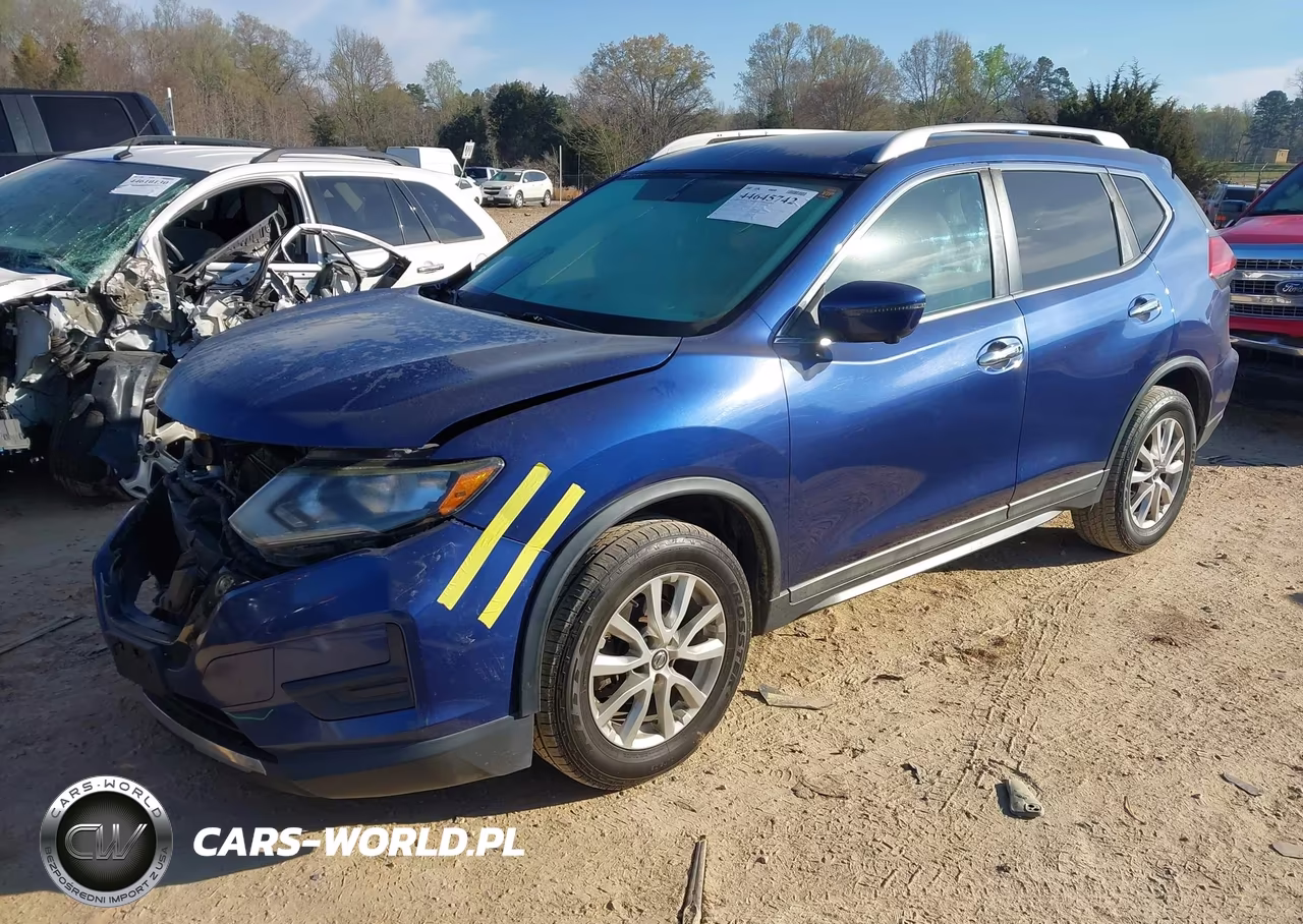 2017 Nissan Rogue Sv VIN:5N1AT2MV0HC821196 - 2