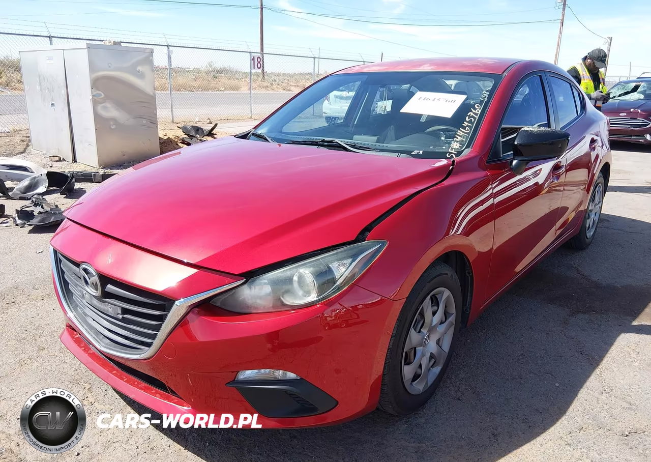 2015 Mazda Mazda3 I Sv VIN:JM1BM1T77F1231492 - 2