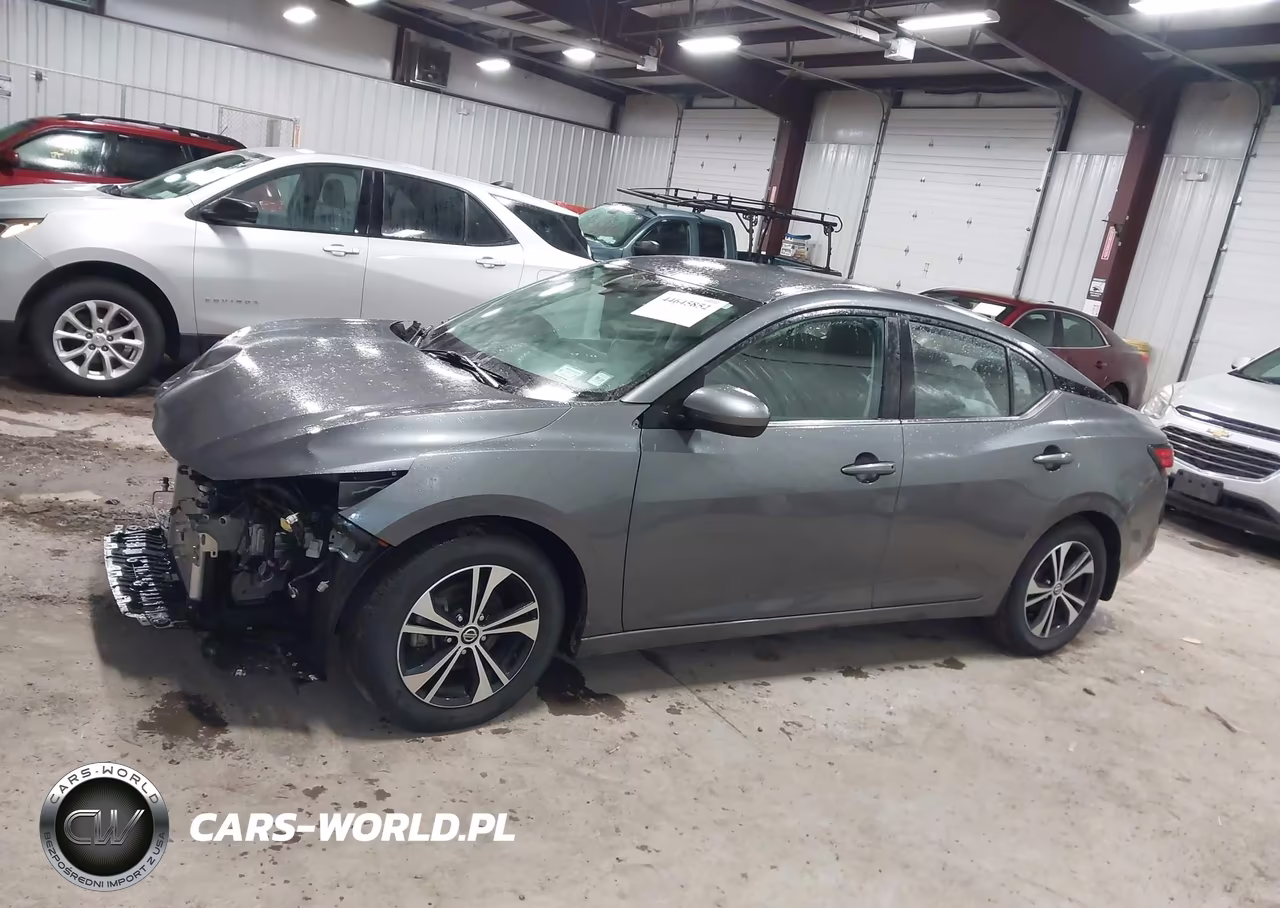 2021 Nissan Sentra Sv Xtronic Cvt VIN:3N1AB8CV1MY205538 - 14