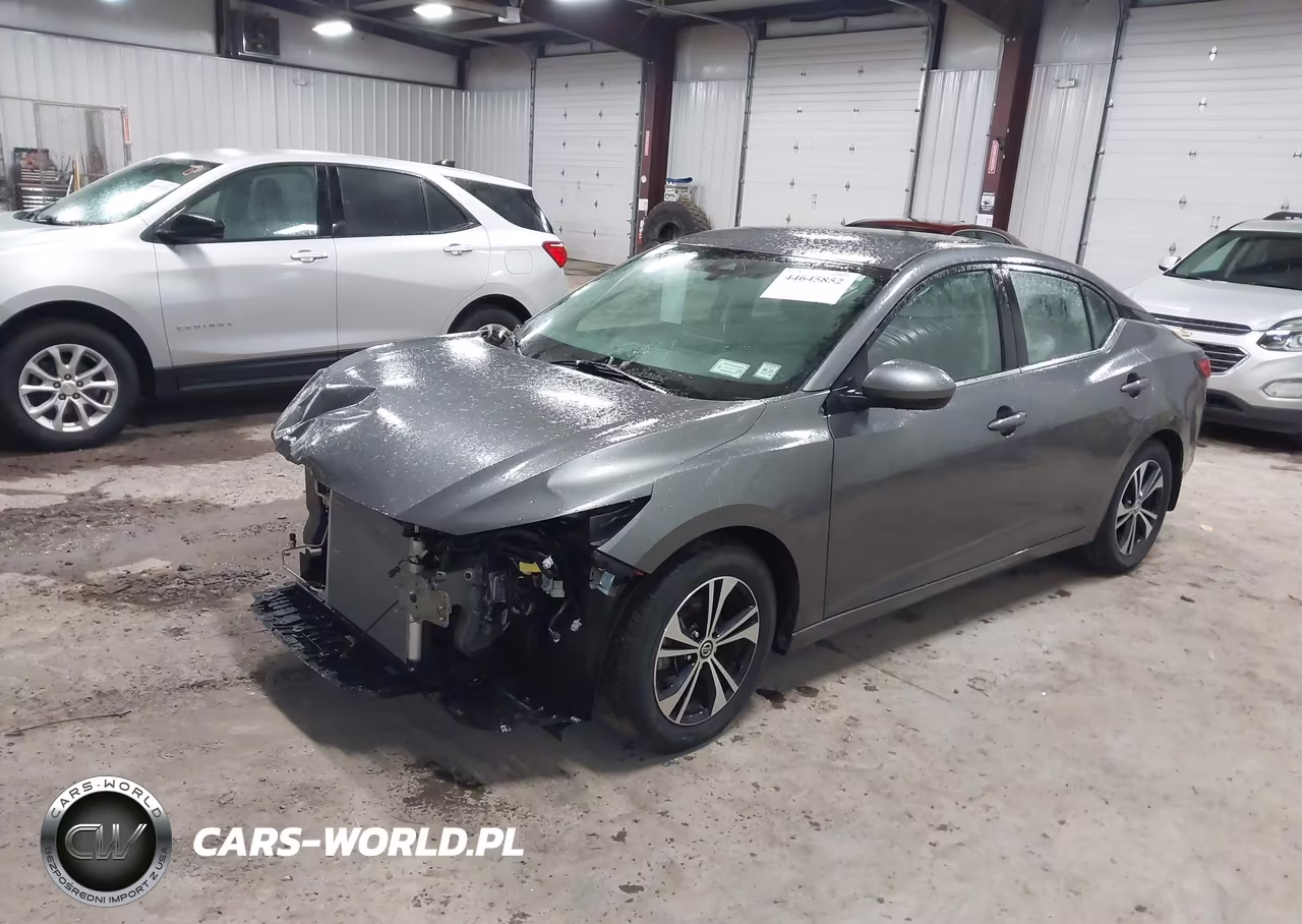 2021 Nissan Sentra Sv Xtronic Cvt VIN:3N1AB8CV1MY205538 - 2