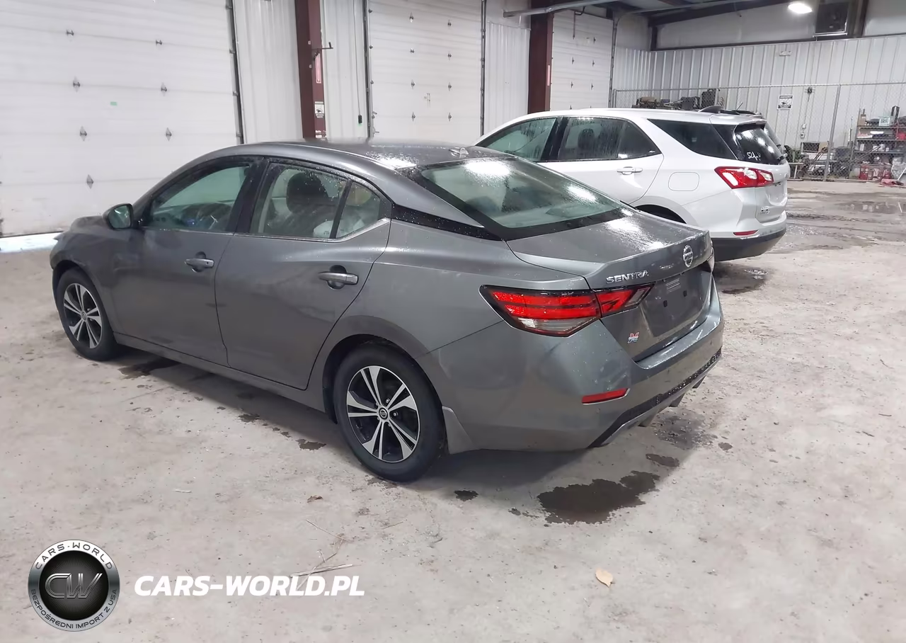 2021 Nissan Sentra Sv Xtronic Cvt VIN:3N1AB8CV1MY205538 - 3