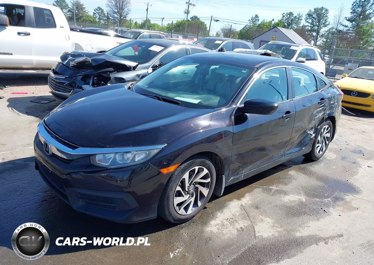2018 Honda Civic Ex VIN:2HGFC2F72JH536447 - 2