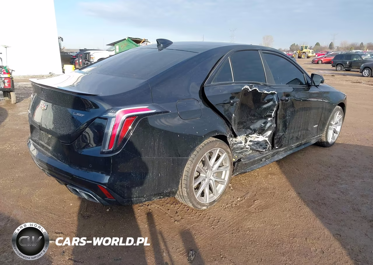 2020 Cadillac Ct4 V-Series VIN:1G6DH5RL4L0144341 - 4