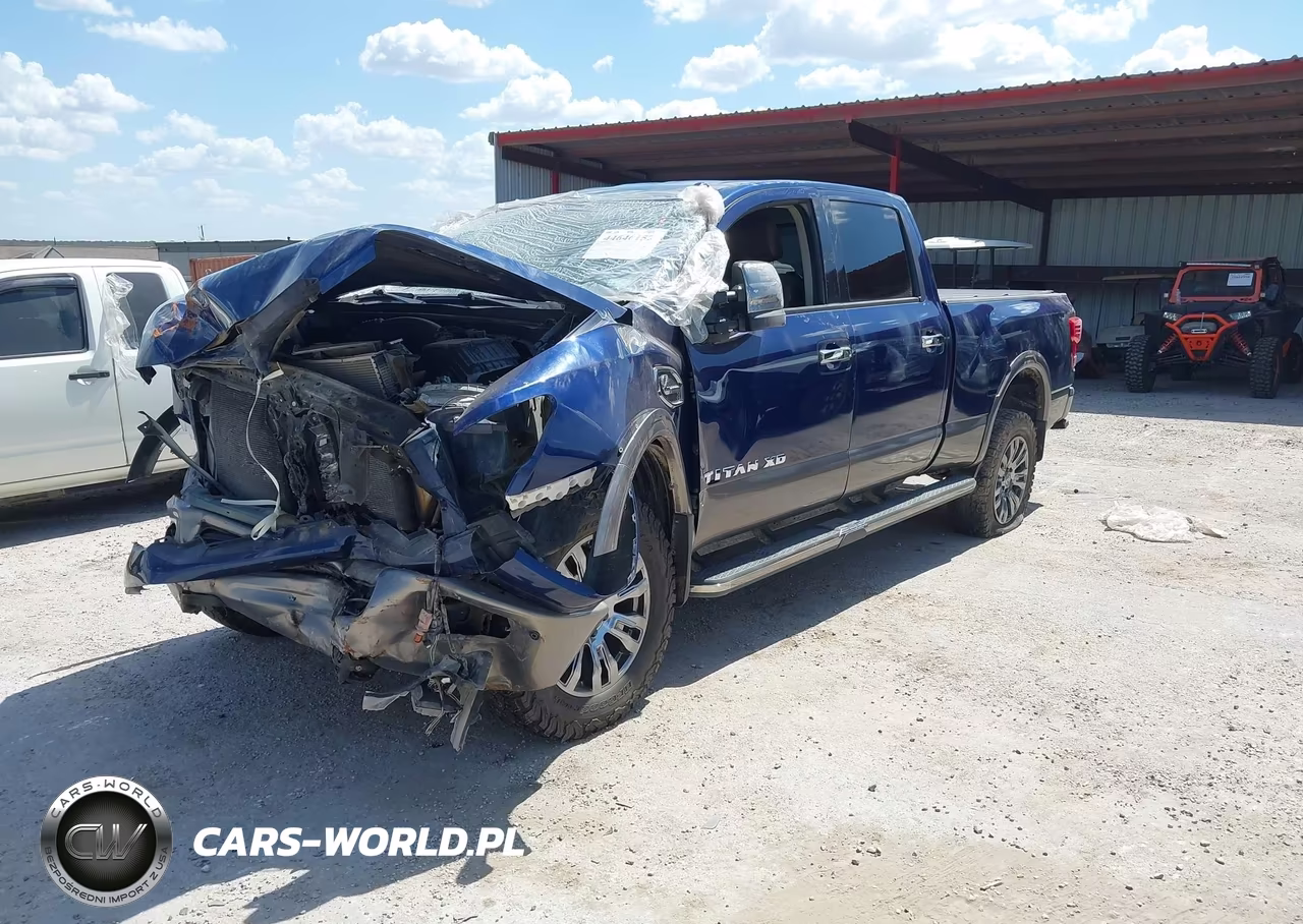 2019 Nissan Titan Xd Platinum Reserve Diesel VIN:1N6BA1F40KN509739 - 2