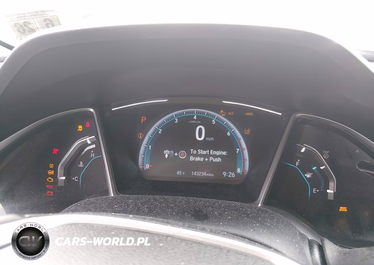 2021 Honda Civic Ex VIN:19XFC1F35ME209174 - 7