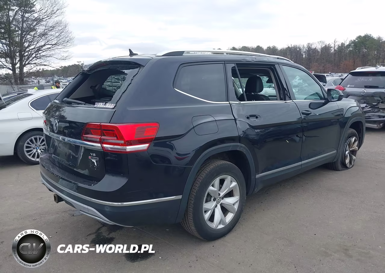 2018 Volkswagen Atlas 3.6L V6 Sel VIN:1V2MR2CA2JC557756 - 4