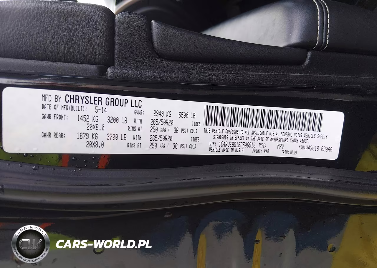 2014 Jeep Grand Cherokee Limited VIN:1C4RJEBG1EC506910 - 9