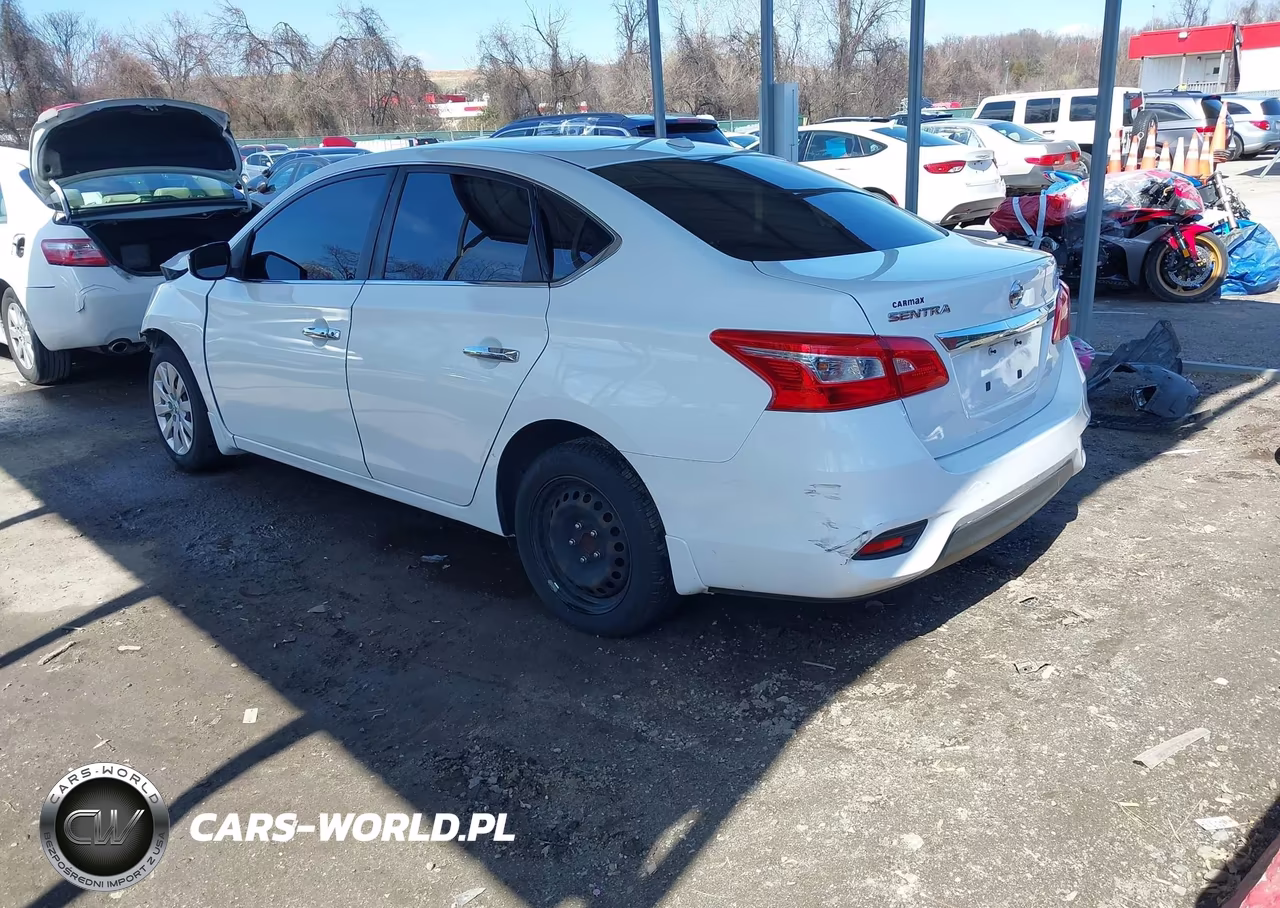 2016 Nissan Sentra Sv VIN:3N1AB7AP8GY322052 - 3
