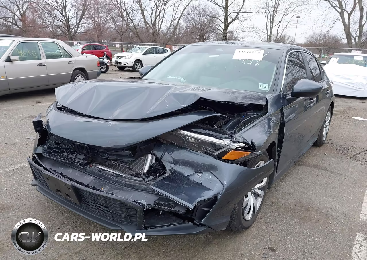 2026 Honda Civic Lx VIN:2HGFE2F2XTH519963 - 2