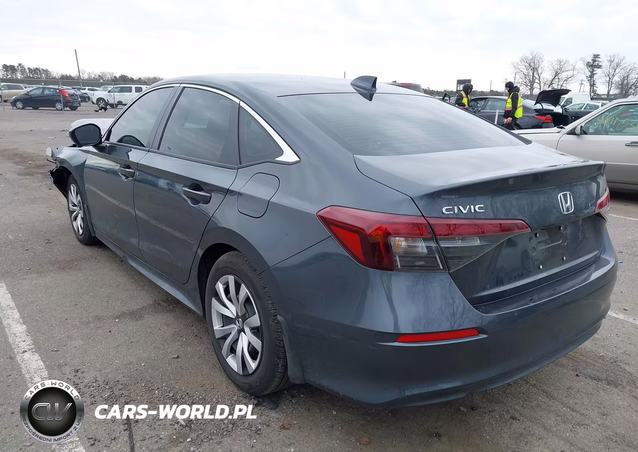 2026 Honda Civic Lx VIN:2HGFE2F2XTH519963 - 3