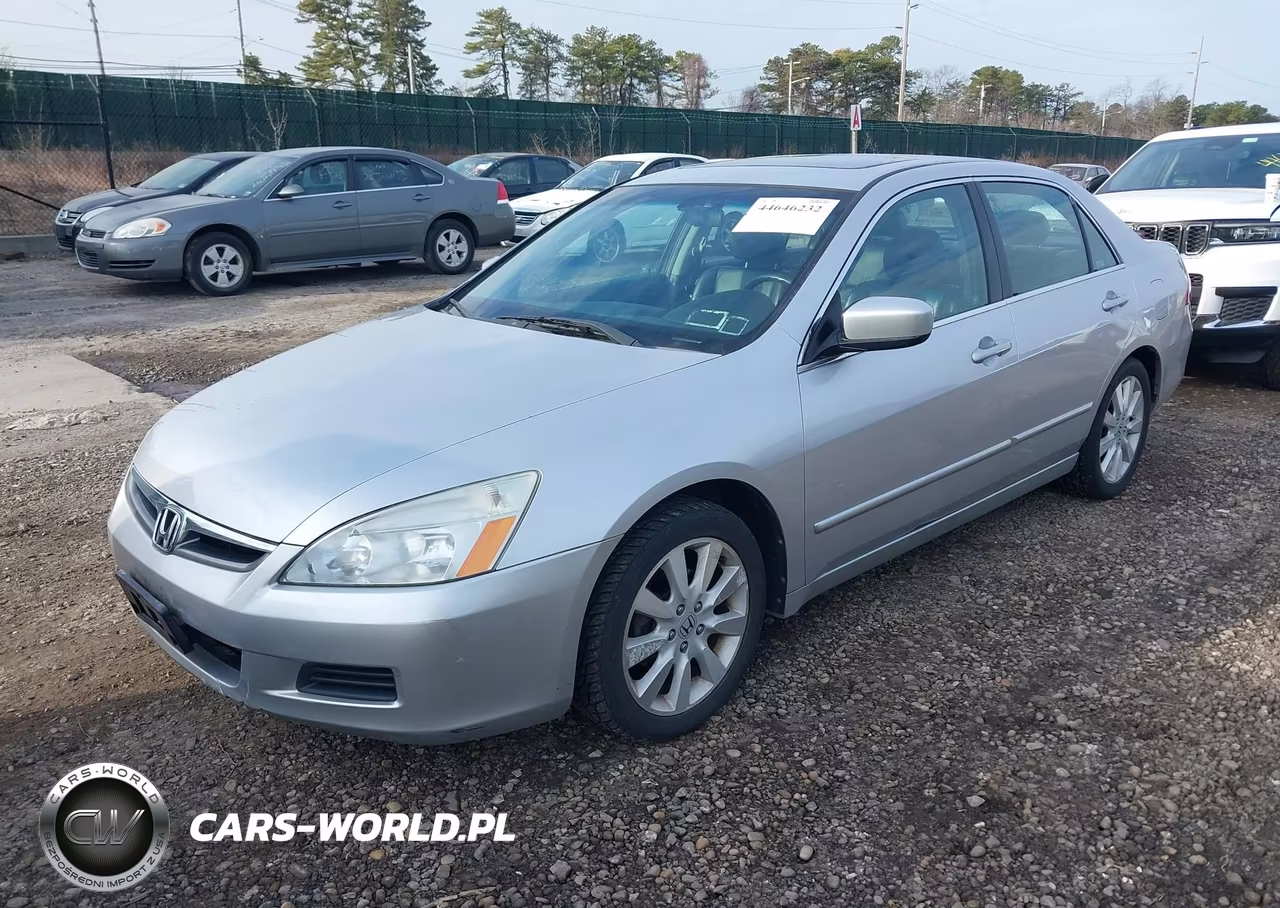 2007 Honda Accord 3.0 Ex VIN:1HGCM66507A022111 - 2