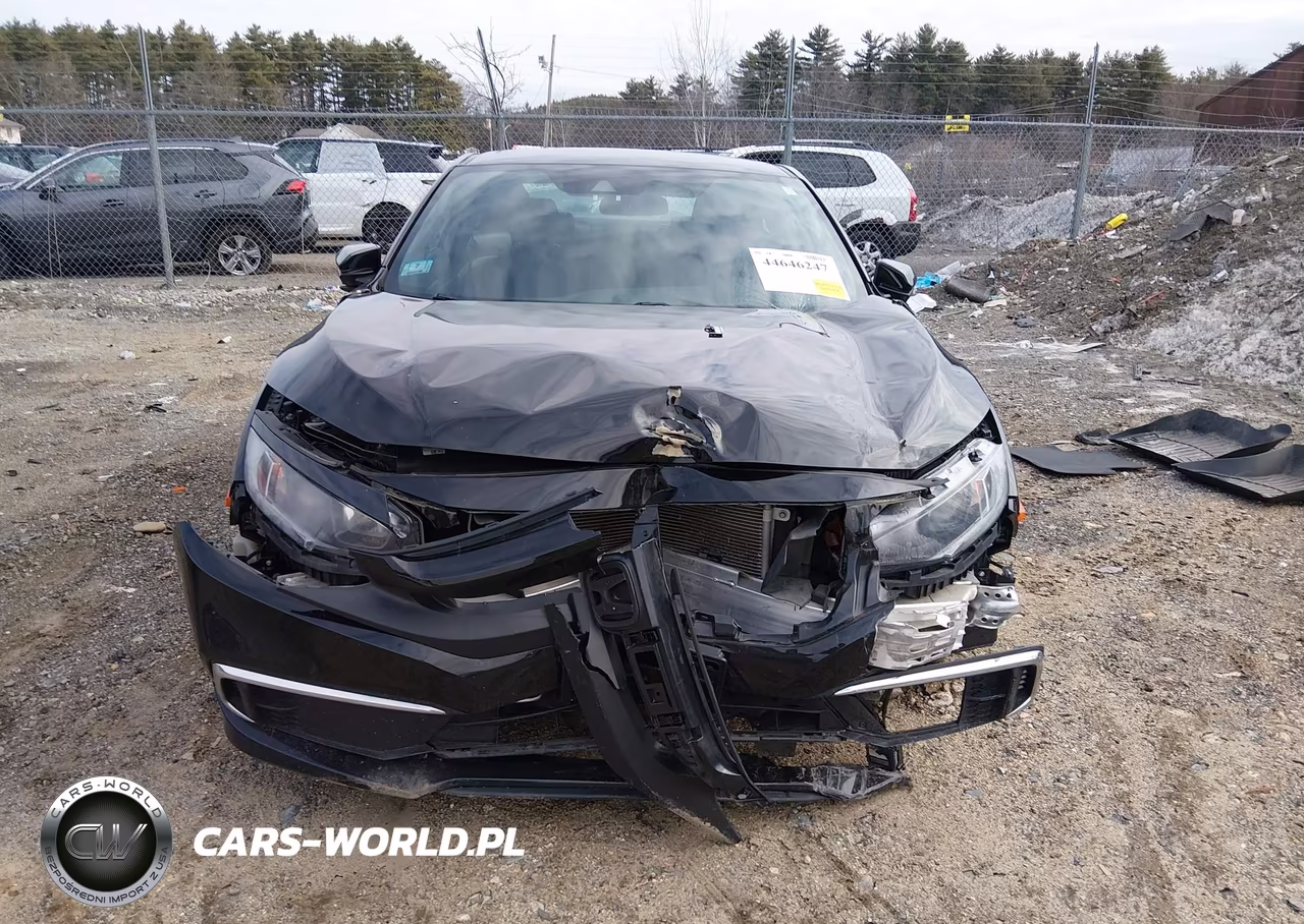 2019 Honda Civic Lx VIN:2HGFC4B67KH310592 - 12