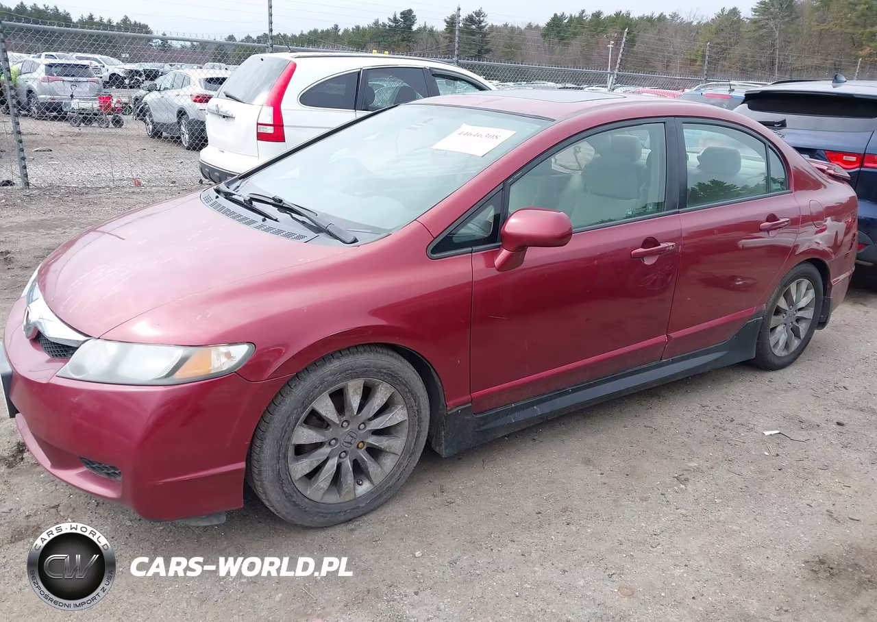 2009 Honda Civic Ex VIN:2HGFA16819H336003 - 2