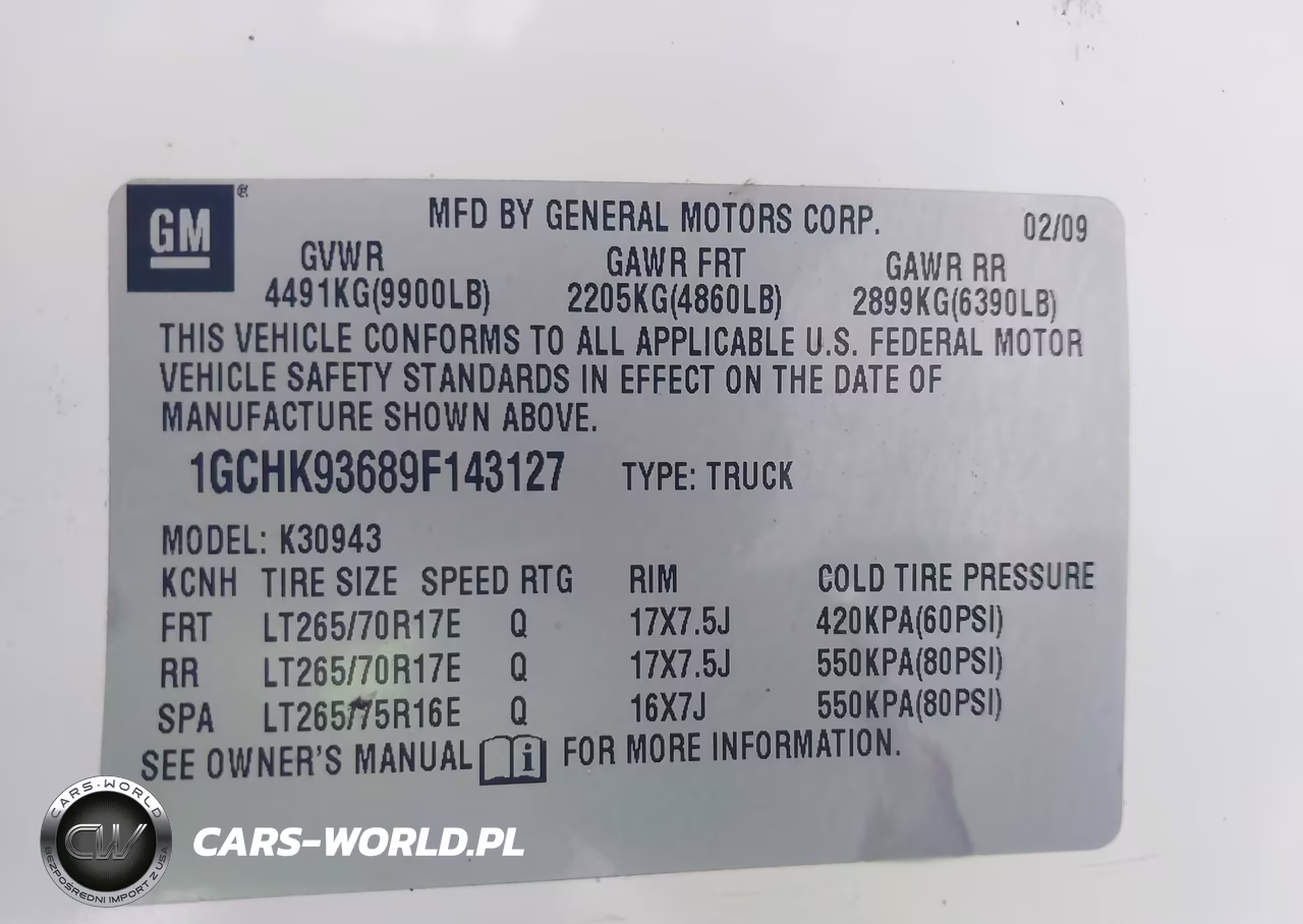 2009 Chevrolet Silverado 3500Hd Ltz VIN:1GCHK93689F143127 - 9