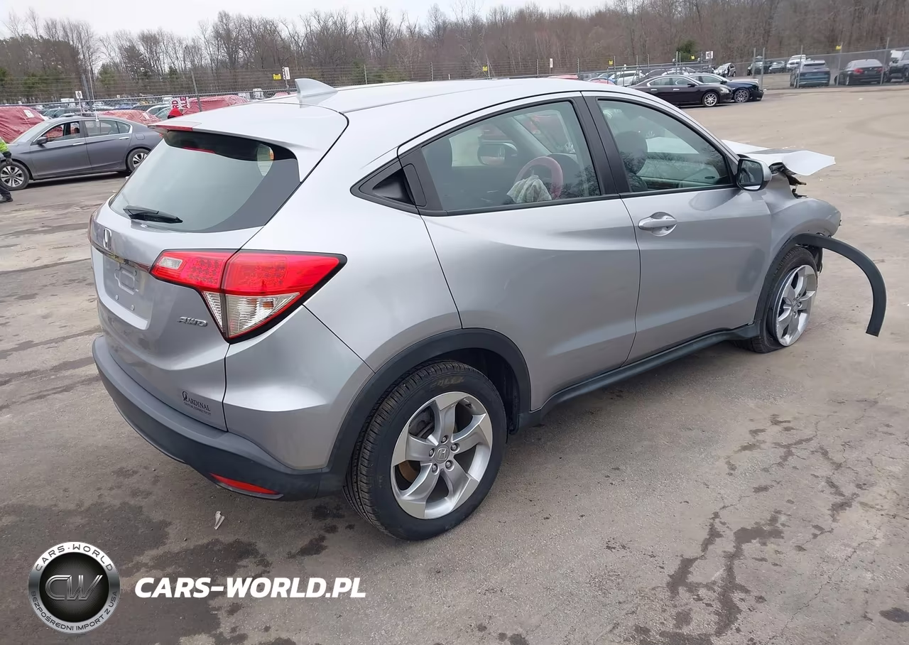 2019 Honda Hr-V Lx VIN:3CZRU6H34KG711853 - 4