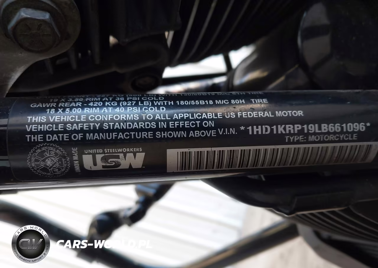 2020 Harley-Davidson Flhxs VIN:1HD1KRP19LB661096 - 10