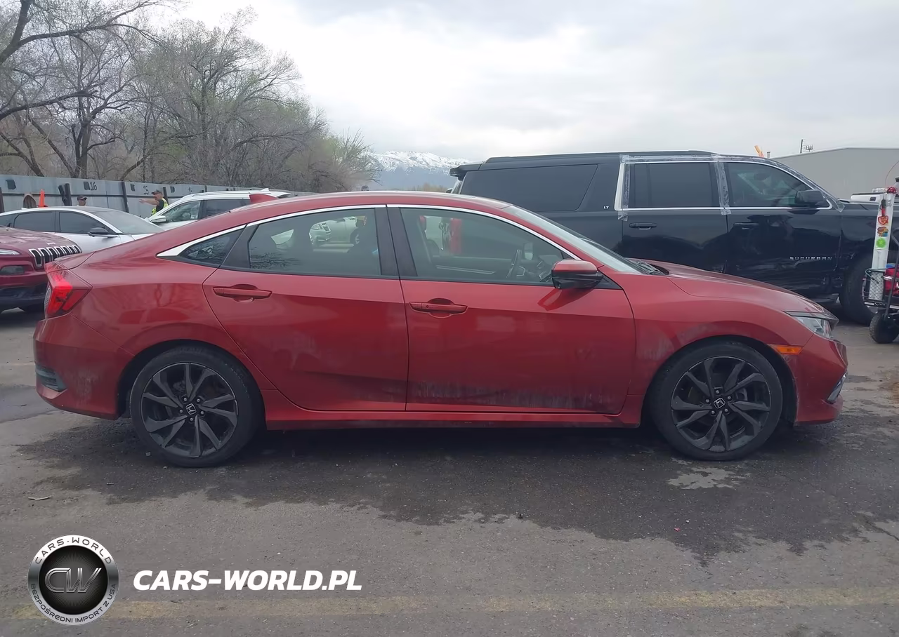 2019 Honda Civic Ex VIN:JHMFC1F31KX003894 - 13