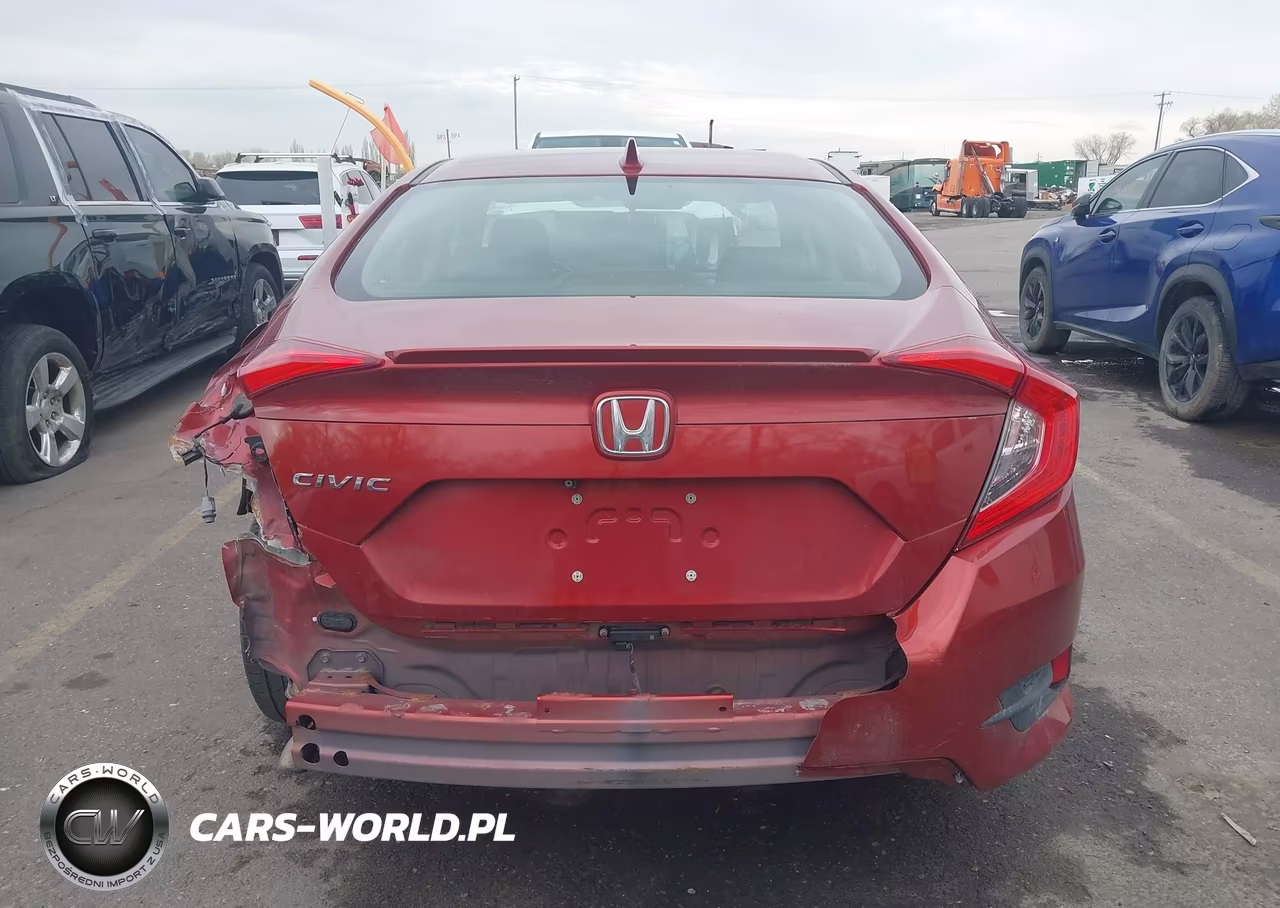 2019 Honda Civic Ex VIN:JHMFC1F31KX003894 - 16
