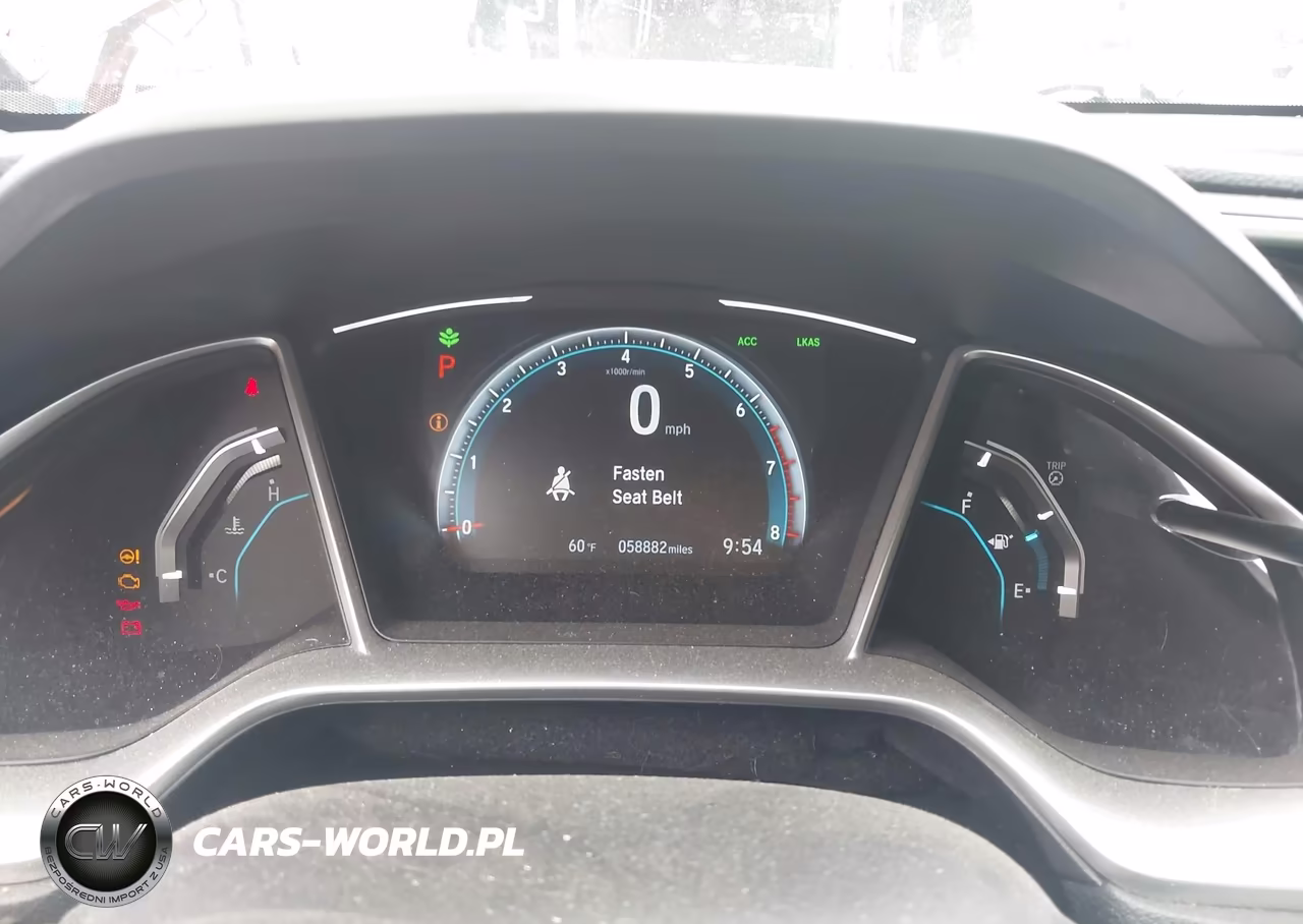 2019 Honda Civic Ex VIN:JHMFC1F31KX003894 - 7