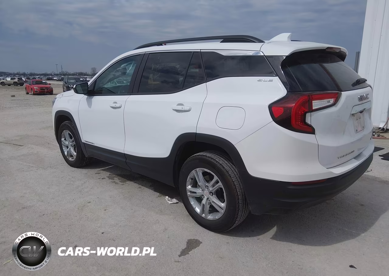 2022 GMC Terrain Fwd Sle VIN:3GKALMEV5NL258715 - 3