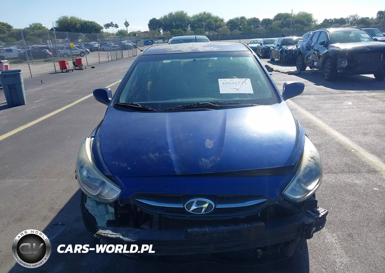 2015 Hyundai Accent Gls VIN:KMHCT4AE0FU913361 - 12
