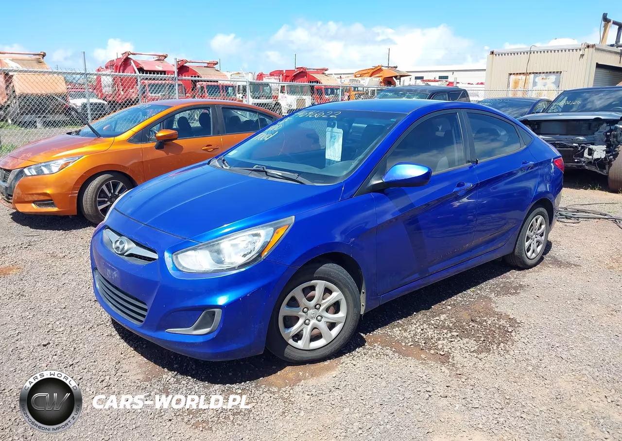 2014 Hyundai Accent Gls VIN:KMHCT4AE3EU740336 - 2