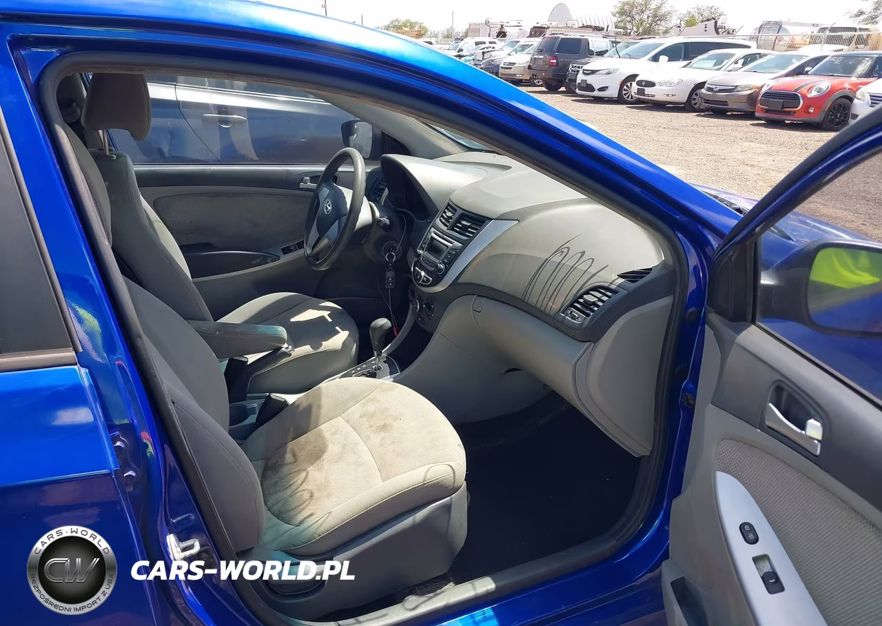 2014 Hyundai Accent Gls VIN:KMHCT4AE3EU740336 - 5