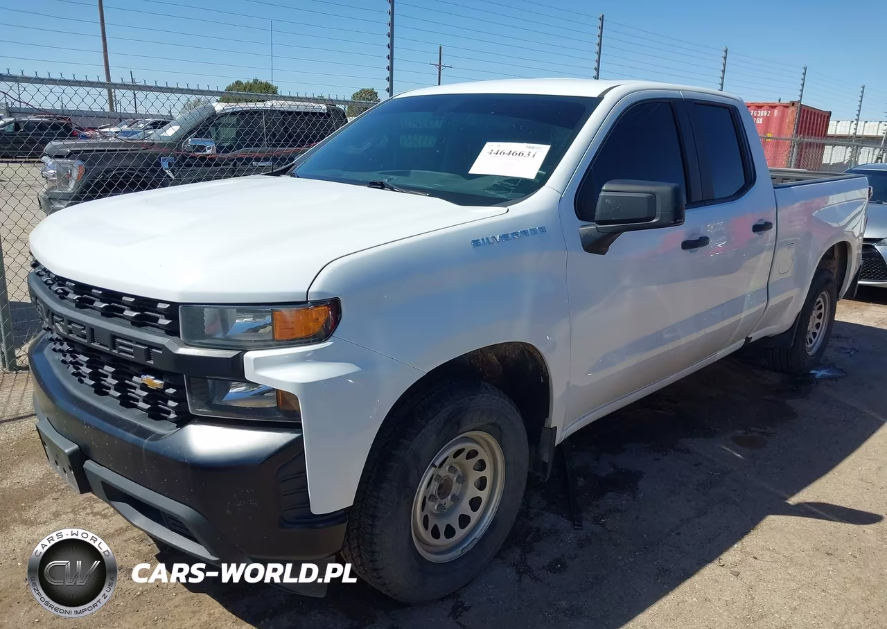2020 Chevrolet Silverado 1500 2Wd Standard Bed Wt VIN:1GCRWAEF0LZ173235 - 2
