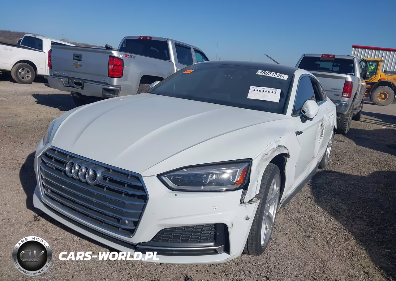 2018 Audi A5 2.0T Premium VIN:WAUENCF52JA054680 - 2