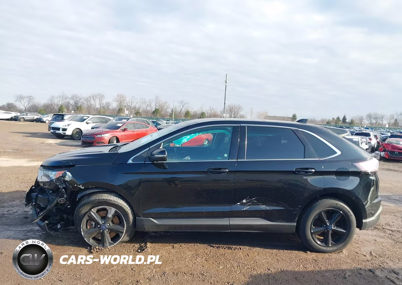 2017 Ford Edge Sel VIN:2FMPK4J81HBB00201 - 14
