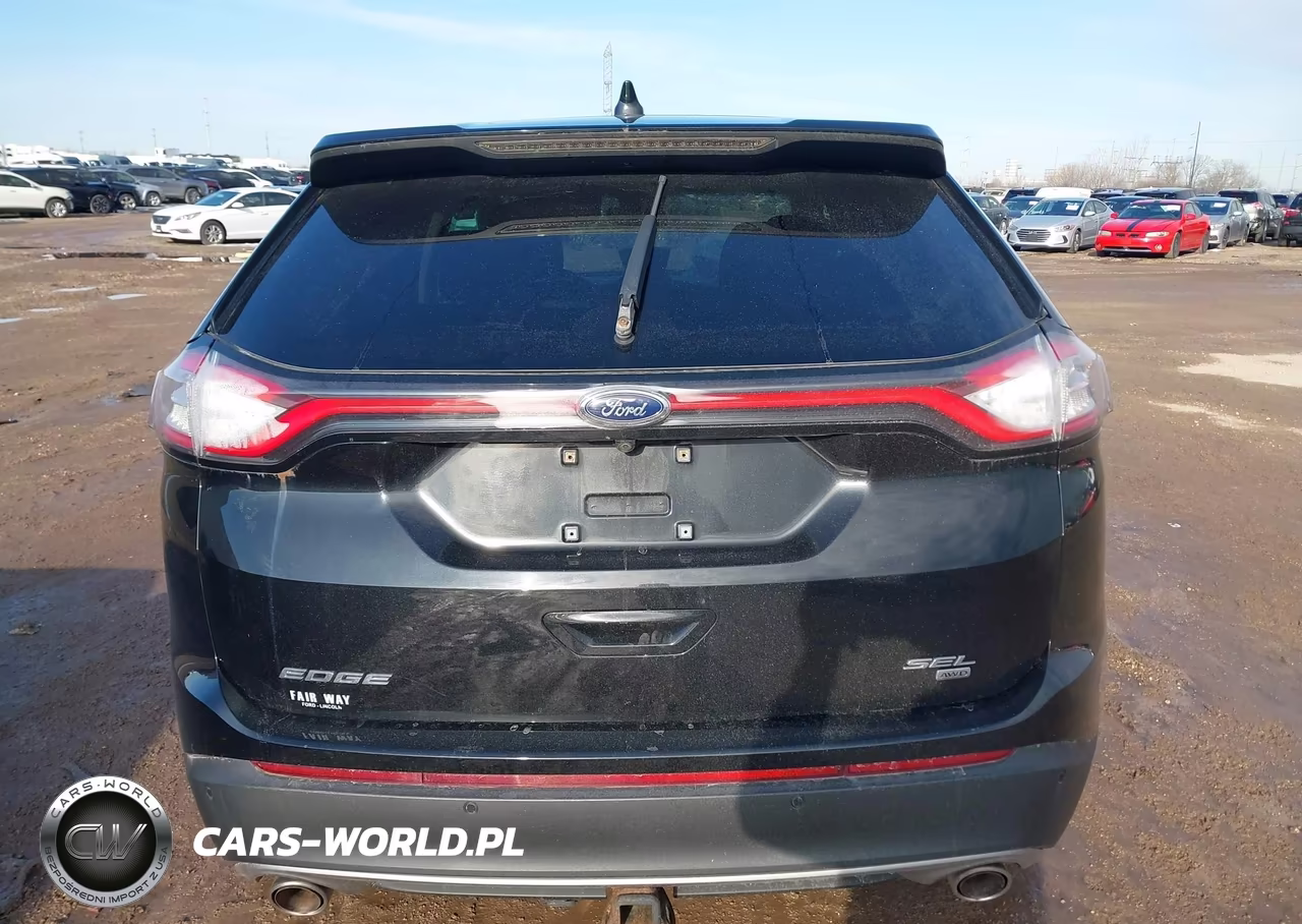 2017 Ford Edge Sel VIN:2FMPK4J81HBB00201 - 16