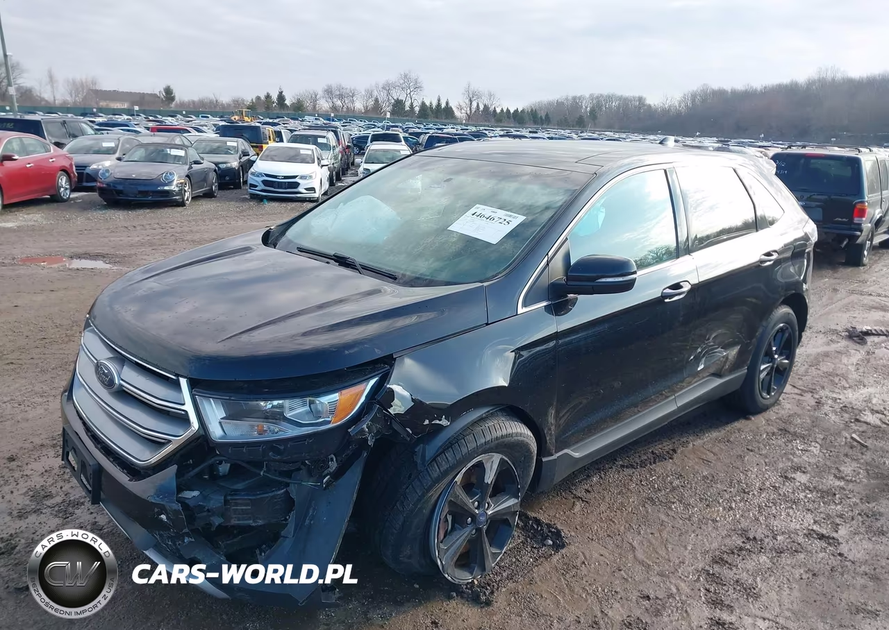 2017 Ford Edge Sel VIN:2FMPK4J81HBB00201 - 2