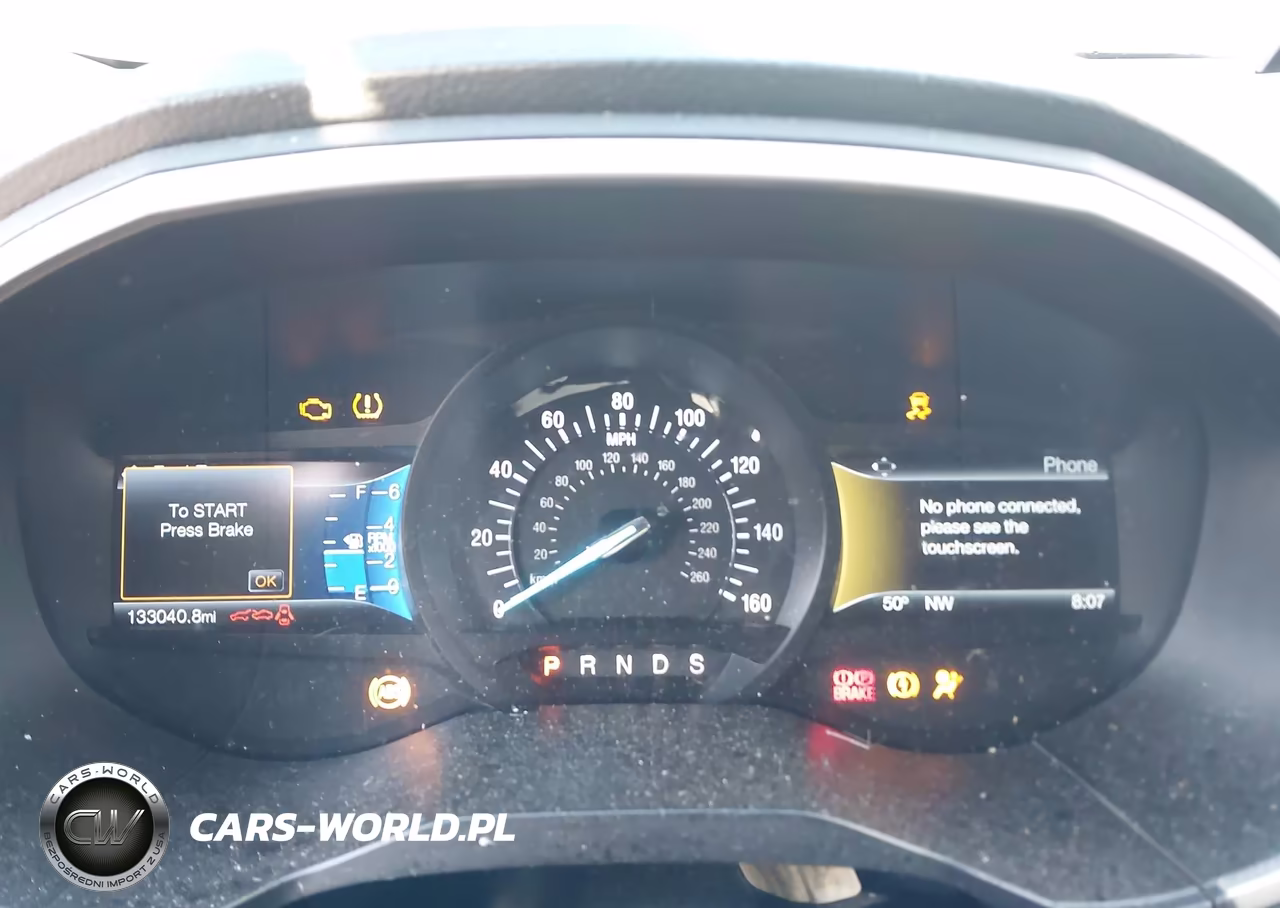 2017 Ford Edge Sel VIN:2FMPK4J81HBB00201 - 7