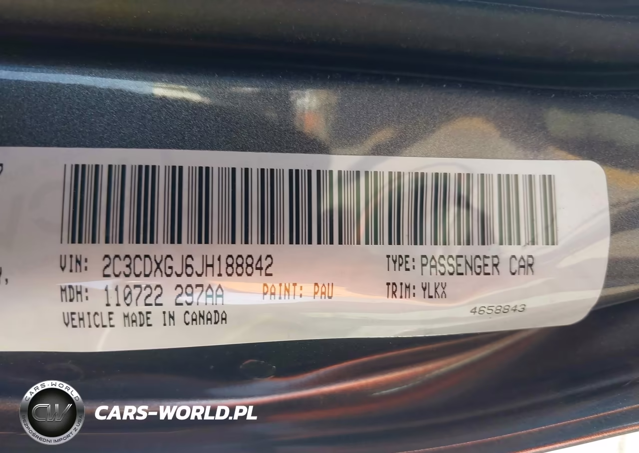 2018 Dodge Charger Daytona 392 Rwd VIN:2C3CDXGJ6JH188842 - 9