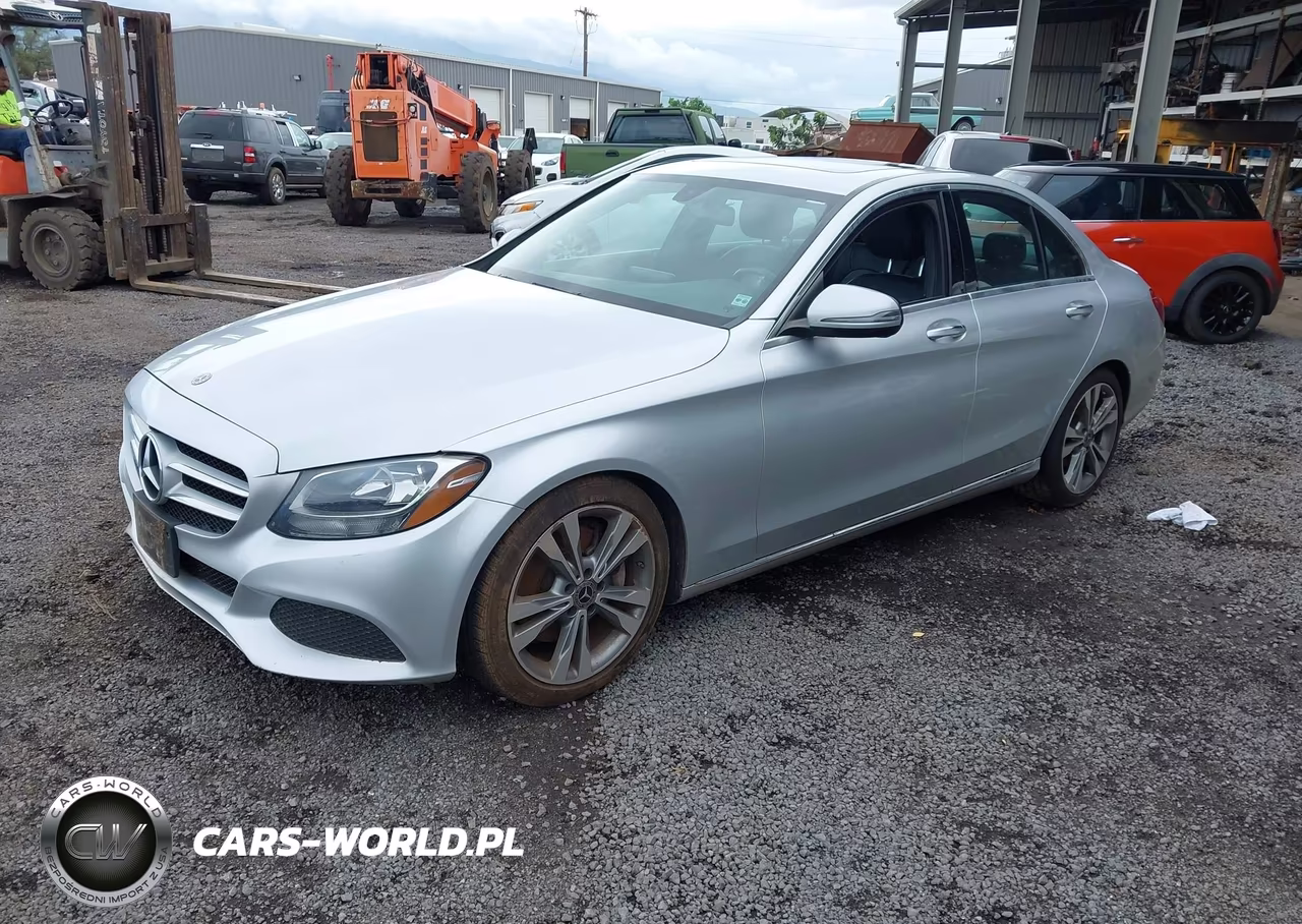 2018 Mercedes-Benz C 300 VIN:55SWF4JB0JU266734 - 2