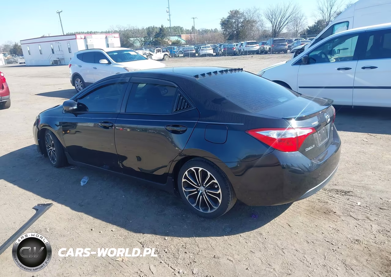 2014 Toyota Corolla S Plus VIN:2T1BURHE3EC124665 - 3