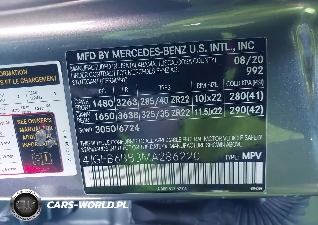 2021 Mercedes-Benz Amg Gle 53 4Matic VIN:4JGFB6BB3MA286220 - 9