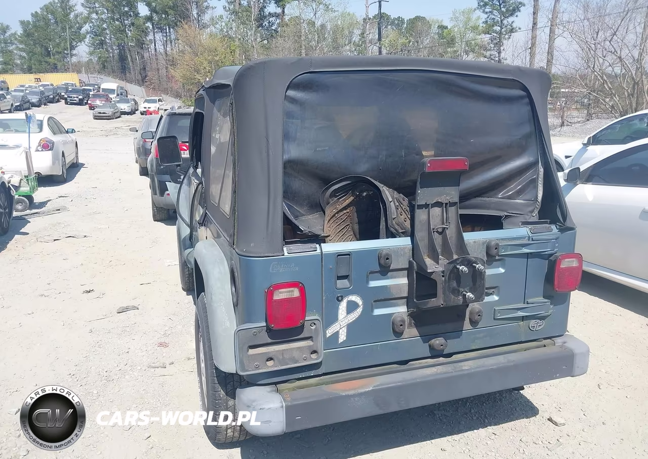 1998 Jeep Wrangler Se VIN:1J4FY29P2WP760584 - 3