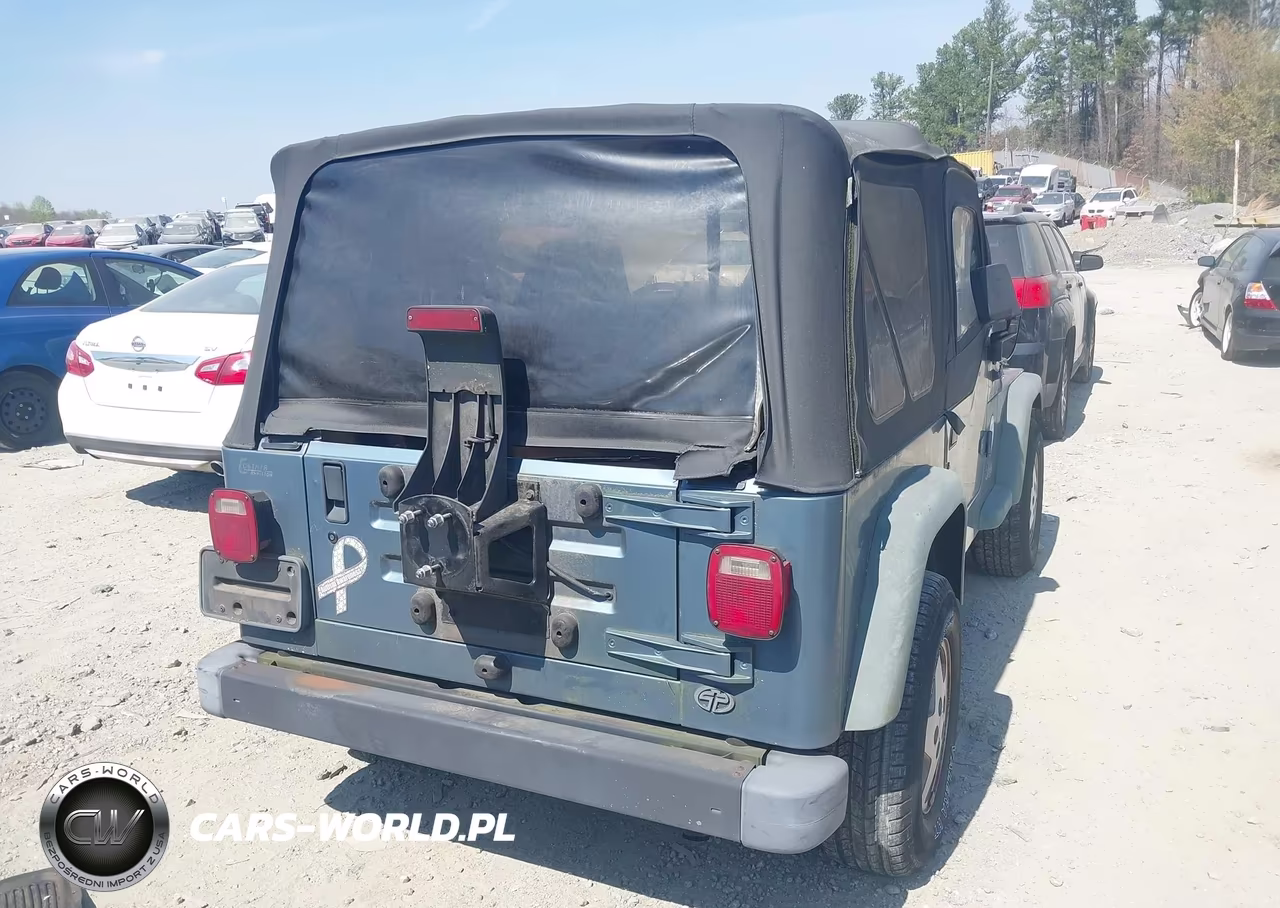 1998 Jeep Wrangler Se VIN:1J4FY29P2WP760584 - 4