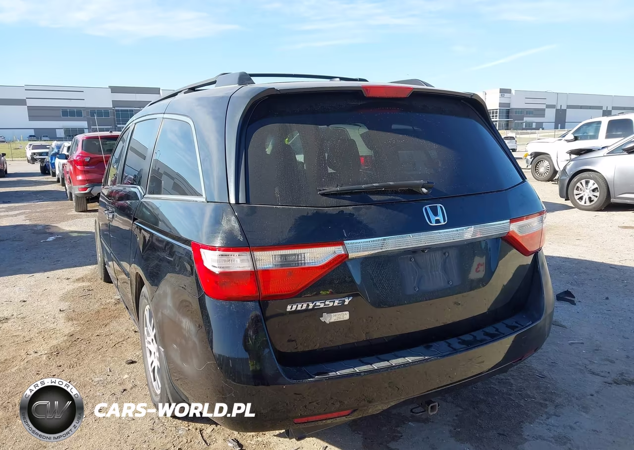 2012 Honda Odyssey Ex-L VIN:5FNRL5H60CB070916 - 3