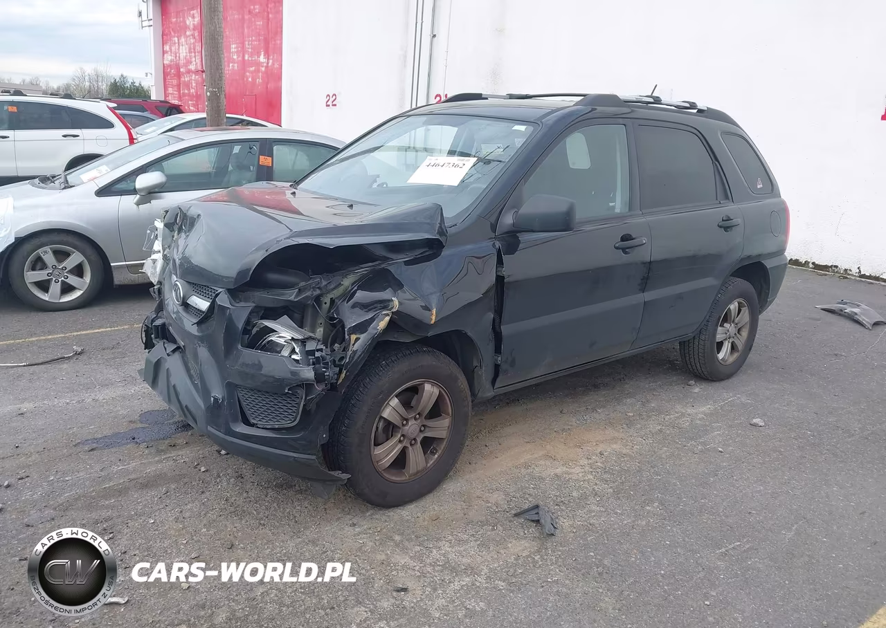 2009 Kia Sportage Lx VIN:KNDJF724397635052 - 2