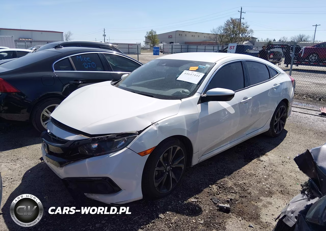 2021 Honda Civic Sport VIN:19XFC2F85ME202047 - 2