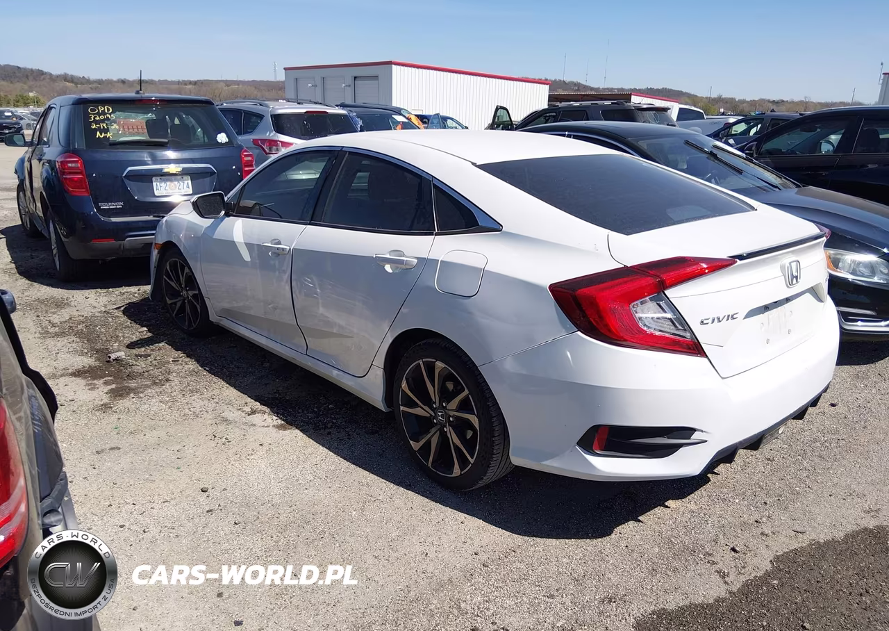 2021 Honda Civic Sport VIN:19XFC2F85ME202047 - 3