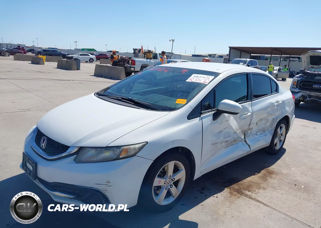 2014 Honda Civic Lx VIN:19XFB2F5XEE032956 - 2