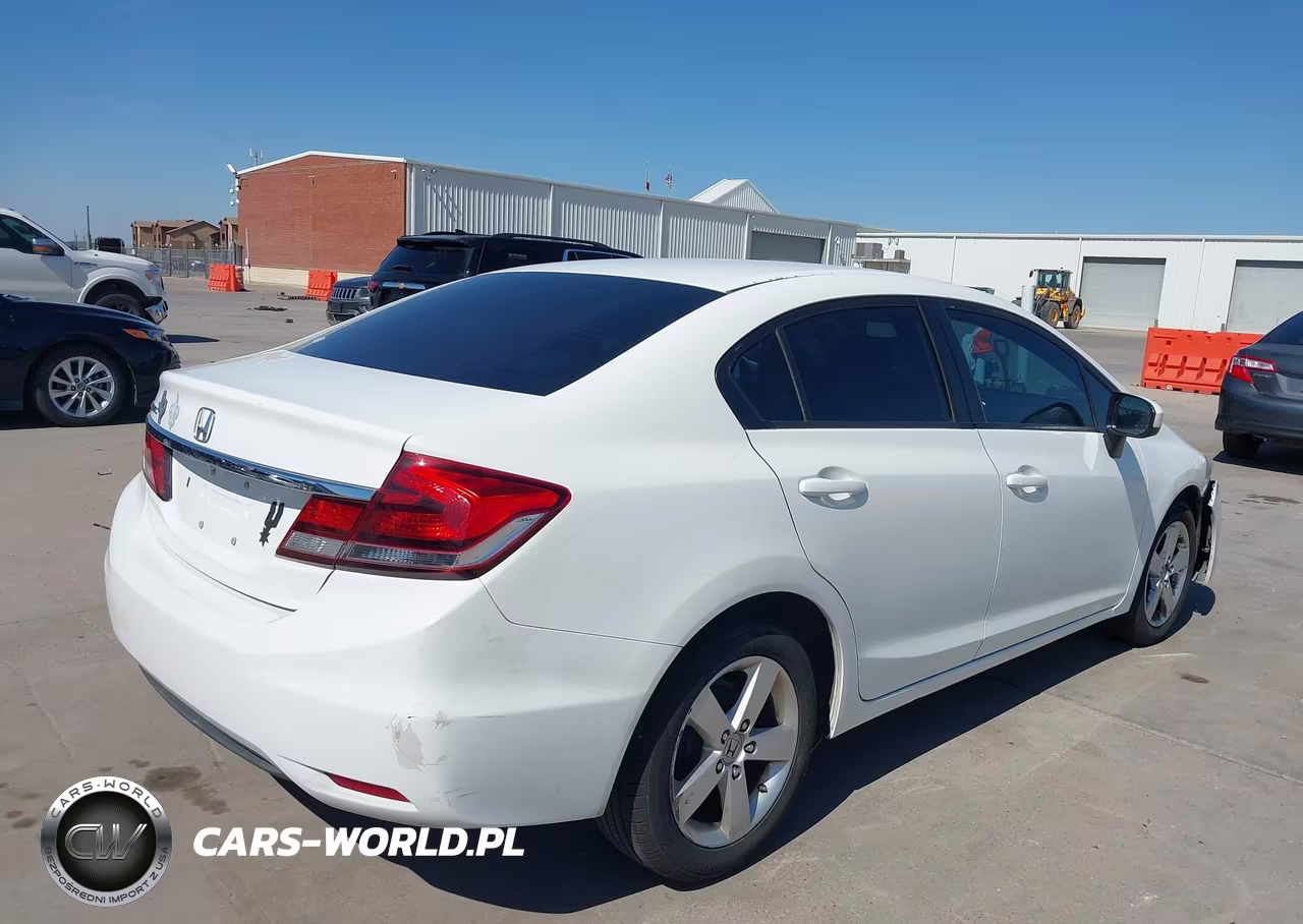 2014 Honda Civic Lx VIN:19XFB2F5XEE032956 - 4