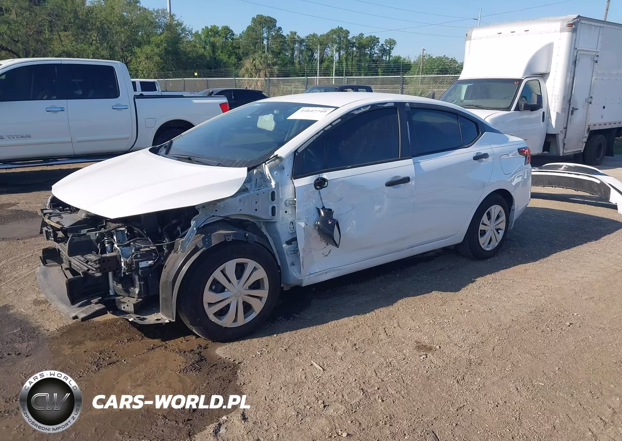 2025 Nissan Versa 1.6 S VIN:3N1CN8DV9SL846588 - 2