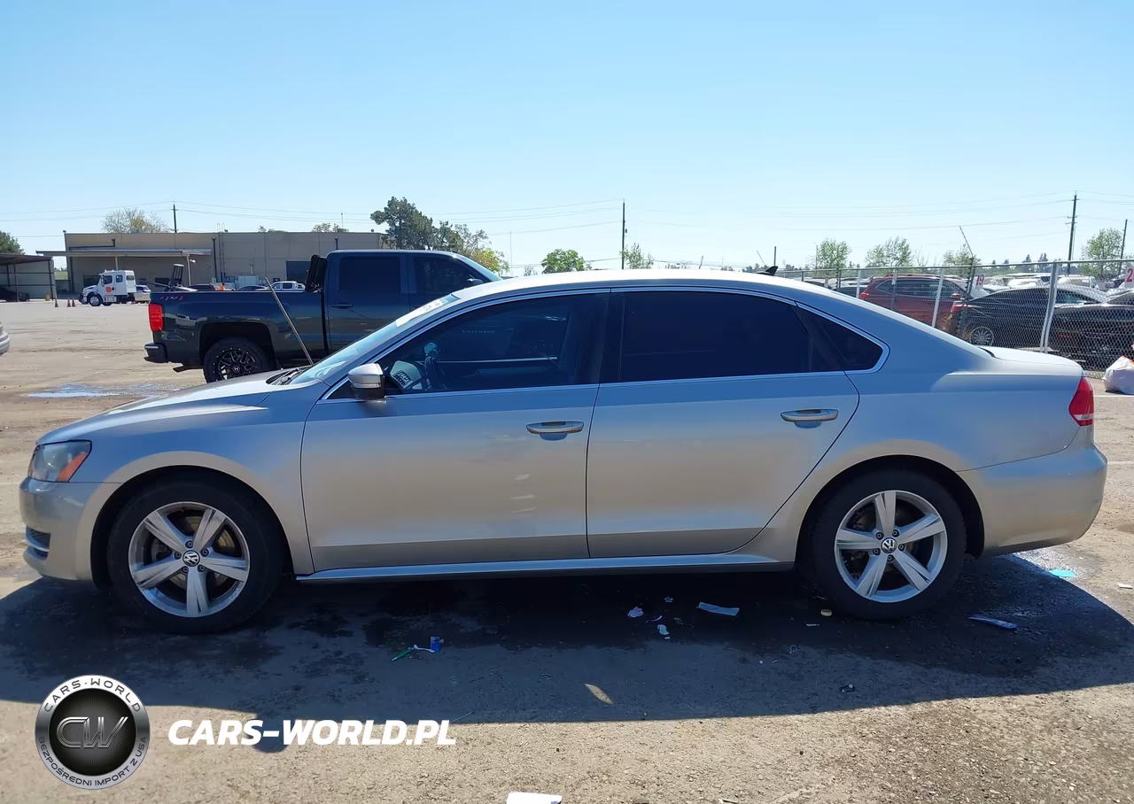 2012 Volkswagen Passat 2.5L Se VIN:1VWBP7A33CC076978 - 14