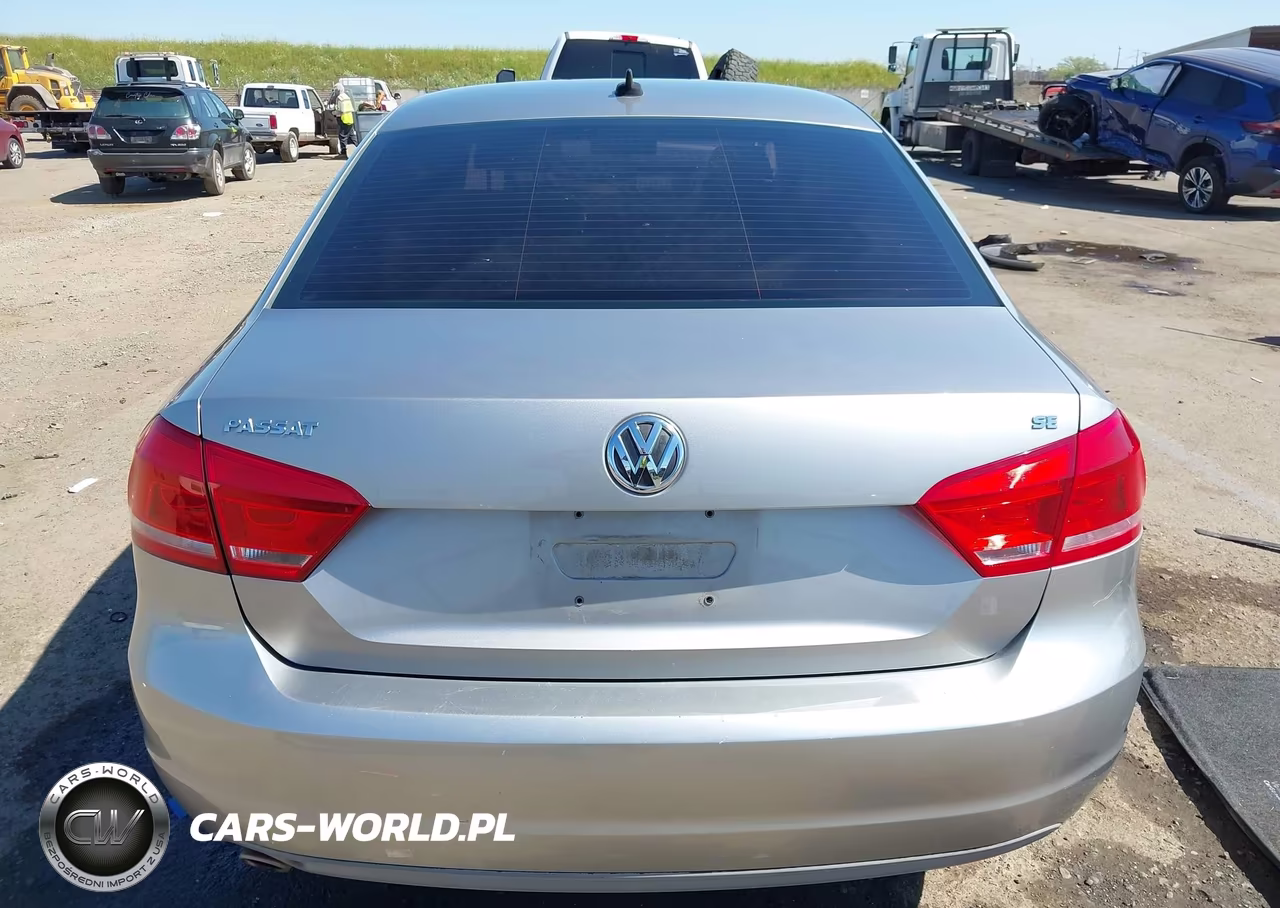 2012 Volkswagen Passat 2.5L Se VIN:1VWBP7A33CC076978 - 16