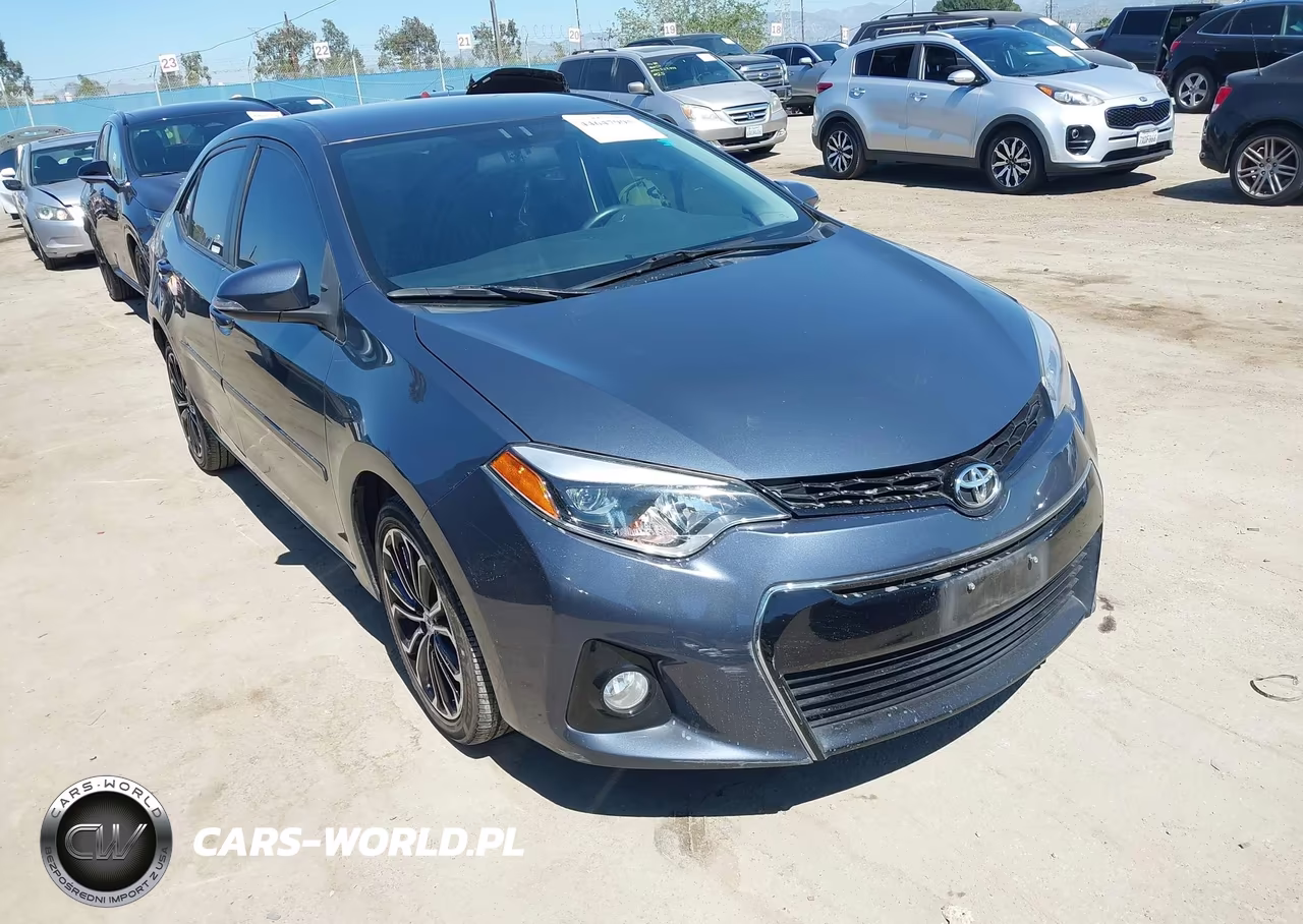 2016 Toyota Corolla S Plus